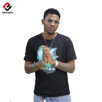 Custom Top Quality Cotton Plain T Shirt with Round Neck