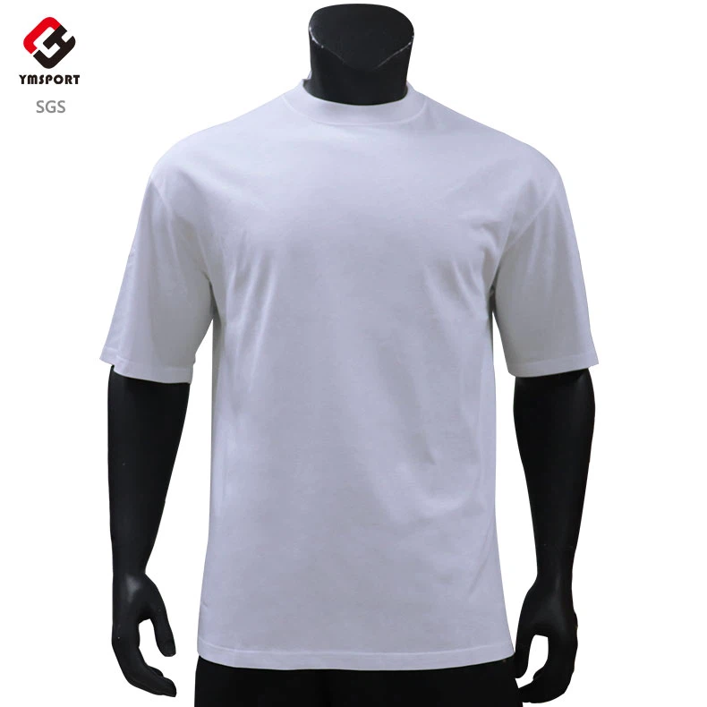 Custom Cotton Jersey Plus Size T Shirt Mens Big and Tall Size Wholesale OEM Crew Neck T-Shirt