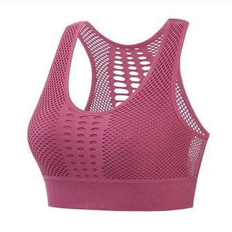 Hollow Net Yoga Bra For Workout